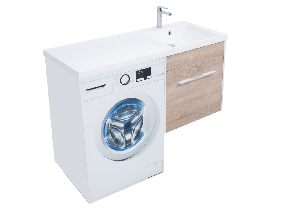 Тумба с раковиной Aquanet Августа 120 R дуб сонома 0021002700239568 - Вид №10