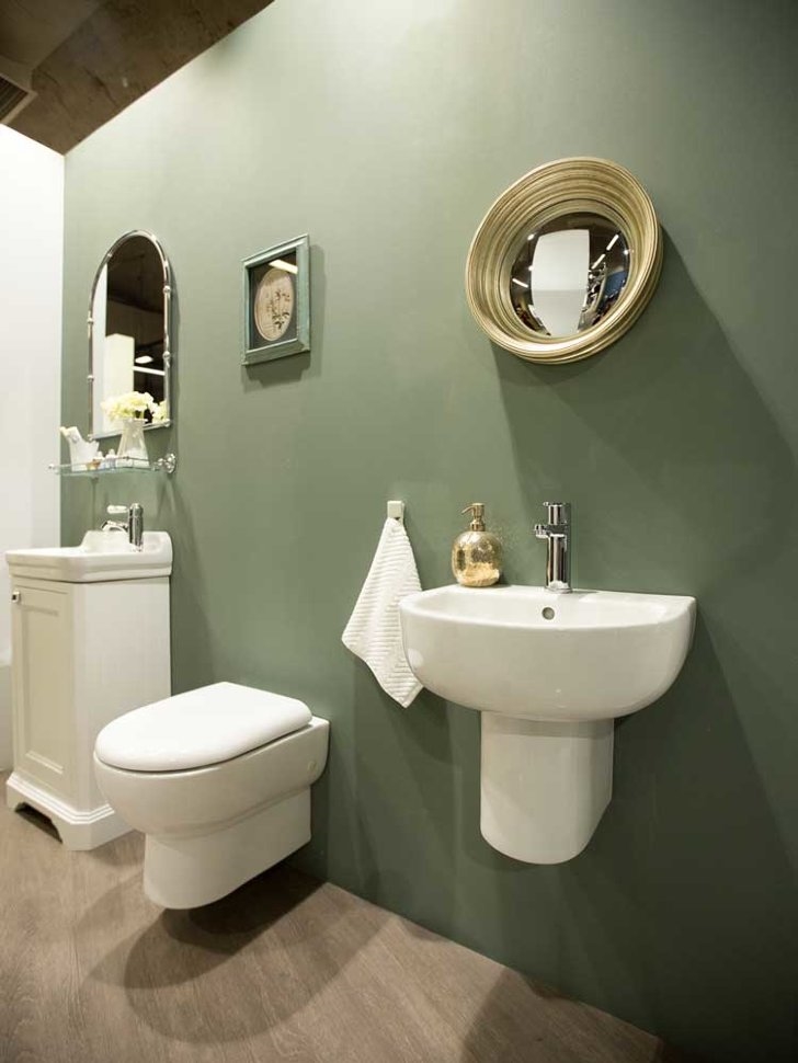 CM.0001, SP.1033 Полупьедестал для раковины овальная Burlington  - Вид №3