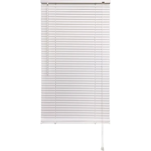 Жалюзи 60x155 см ПВХ цвет белый