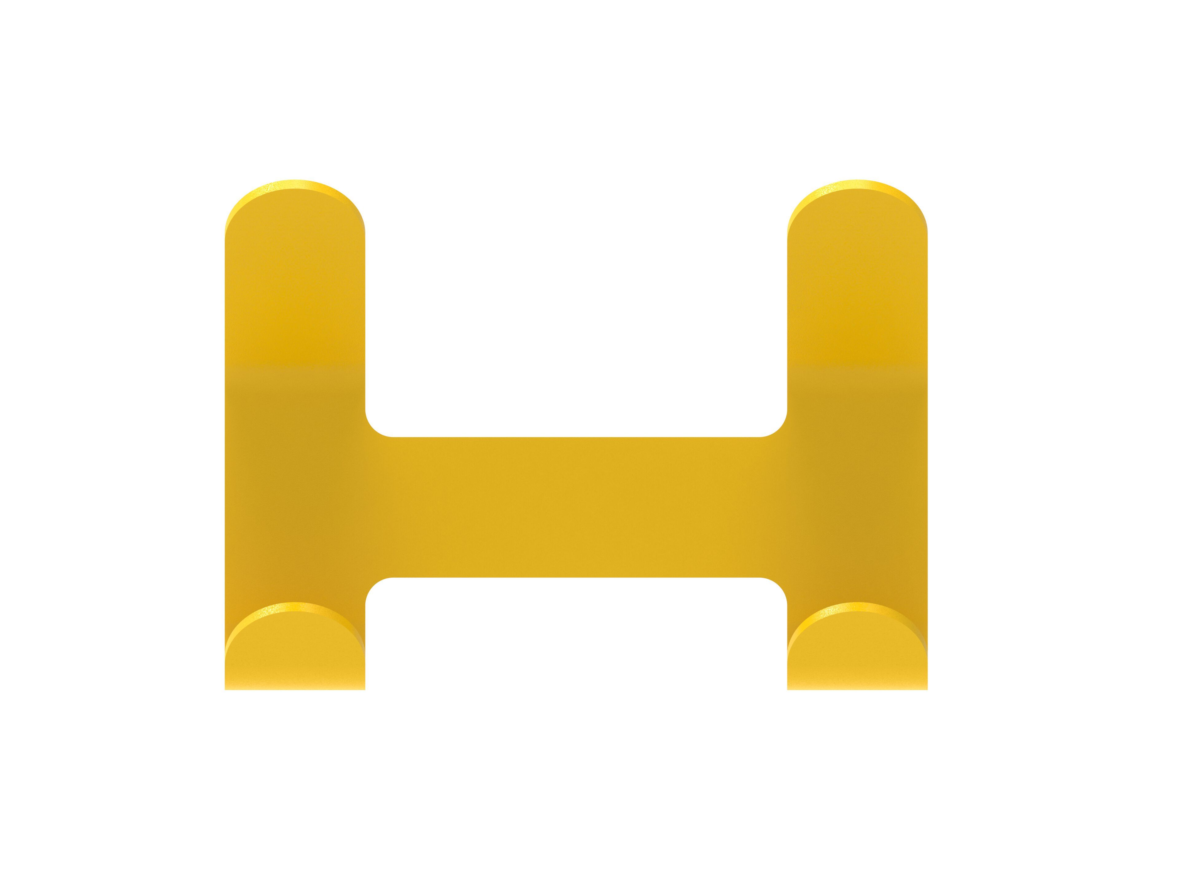 Стальная настенная вешалка с порошковым покрытием FUNCTIONALS QUATTRO ARCH-00038756