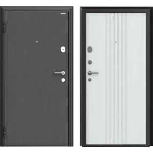 Дверь входная металлическая Премиум New 88x205 см левая белый