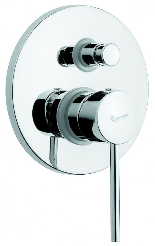 45019OR Emmevi Piper, встраиваемый смеситель для душа на 2 выхода, с дивертером, цвет золото