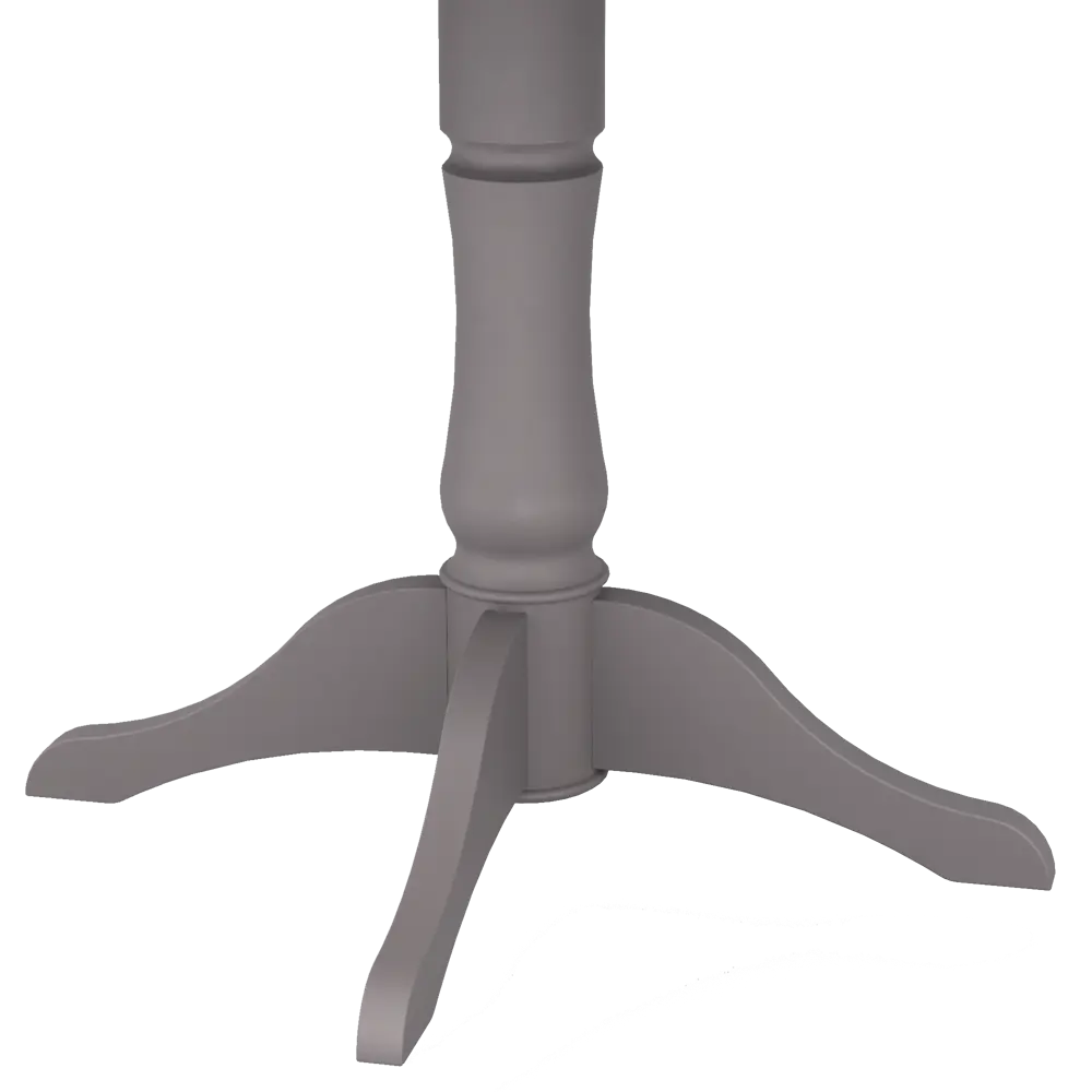 Стол кухонный Delinia Версаль раскладной 90-130x90 см круг МДФ цвет графит STLM-2045050 - Вид №6