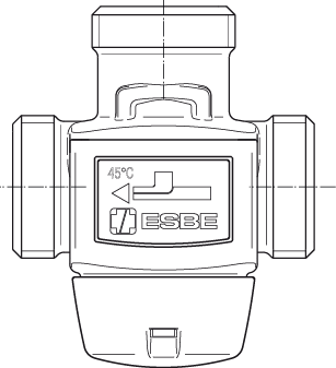 5100 11 00 VTC312Насосные группы » Esbe серии VTC300  - Вид №1
