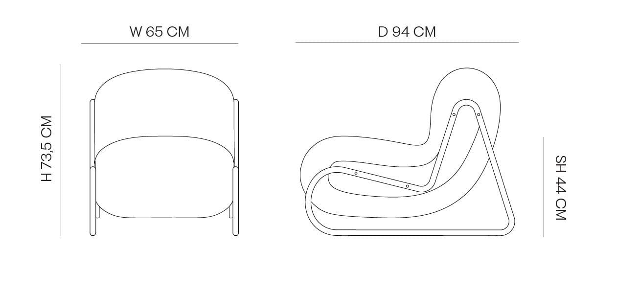 Ткань сани стул NORR11 BOHO ARCH-00078414 - Вид №6