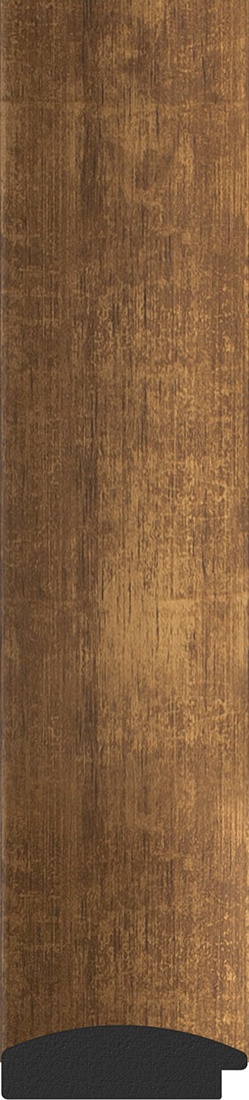 BY 1218 Зеркало с фацетом в багетной раме - состаренная бронза 66 mm EVOFORM Exclusive - Вид №2