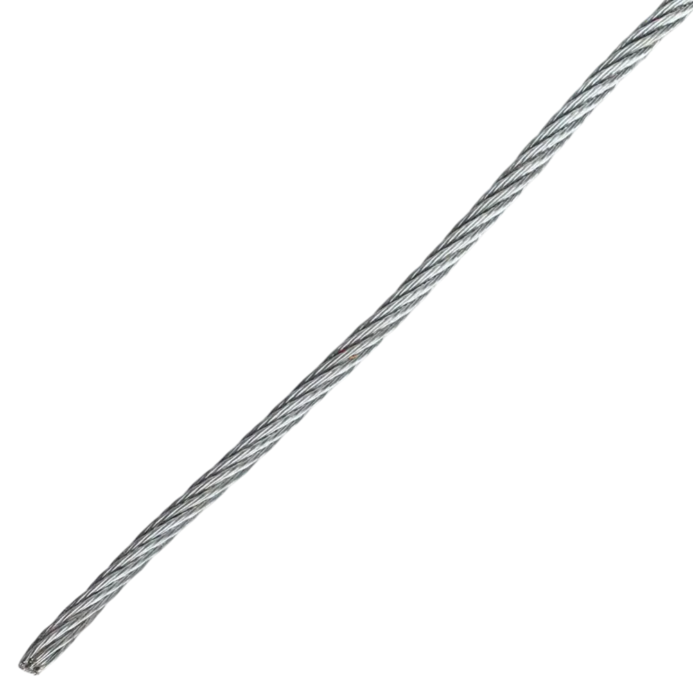 Стальной трос Tech-Krep оцинкованный 4 мм для надежного крепления 89391081 STLM-1570019