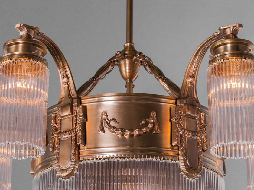 Patinas Lighting Люстра из латуни ручной работы Strasbourg sun-id-1455357 - Вид №3