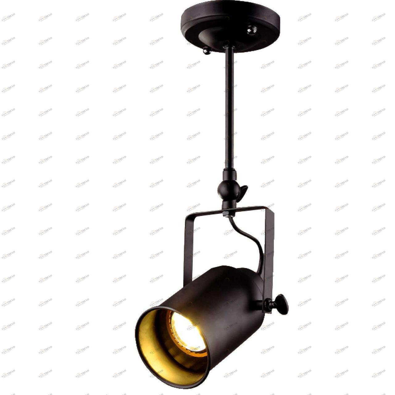 Спот потолочный с металлическим плафоном черный Neider 3015/02/01P STILFORT NEIDER 00-3926038 Черный 