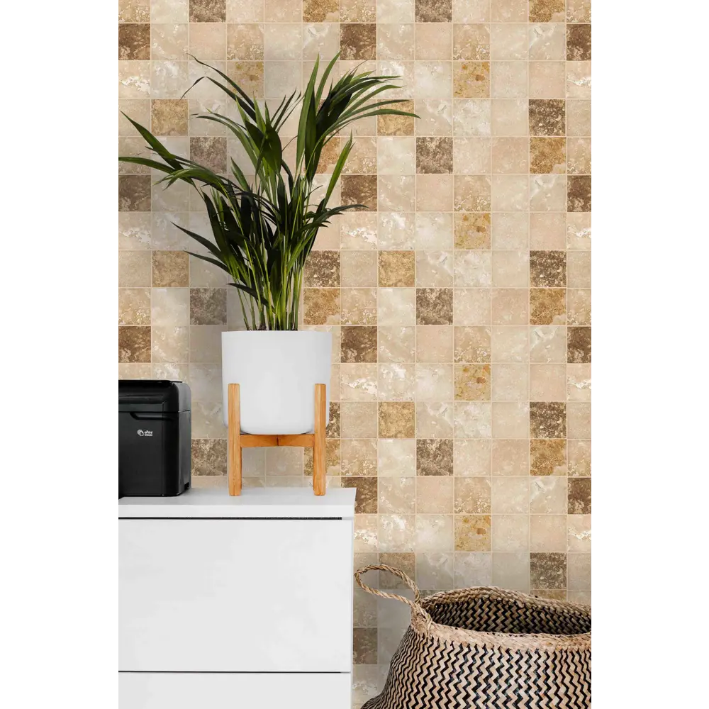 GRACE Панель ПВХ «Коричневый мрамор» для влажных помещений 82124126 STLM-0019626 - Вид №4