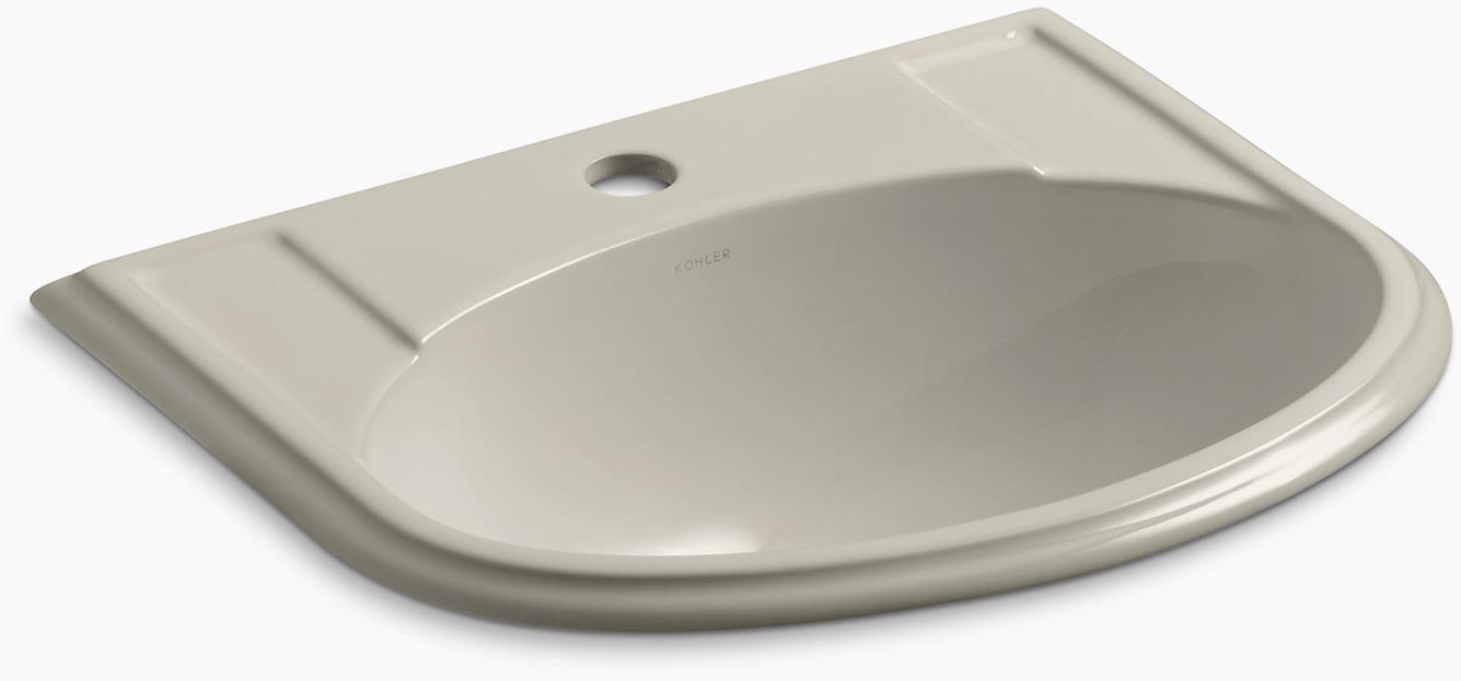 K-2279-1-G9 Накладная раковина на столешницу  прямоугольная Kohler 