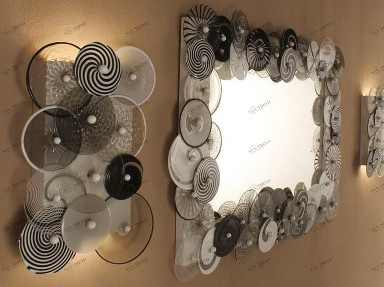 MULTIFORME Настенный светильник из стекла ручной работы Parnassus sun-id-1438147