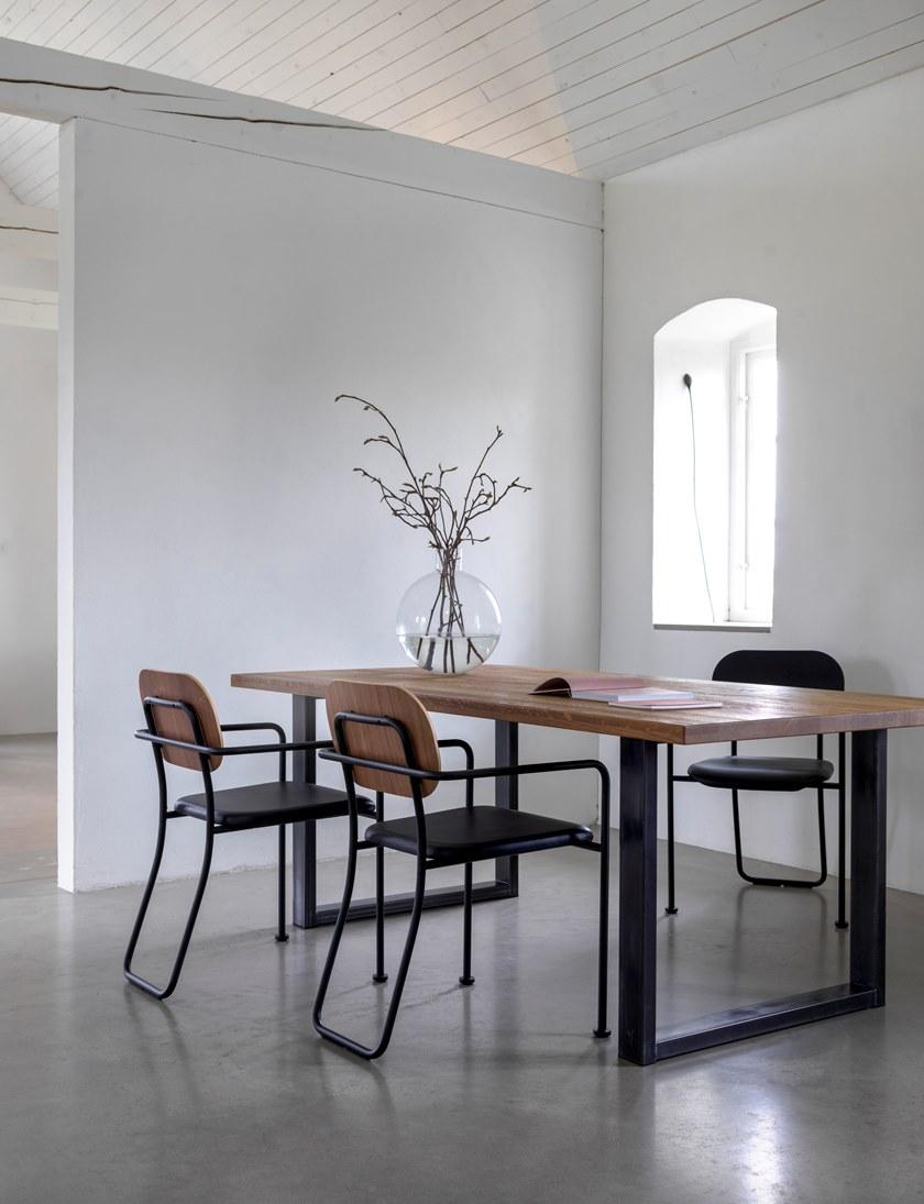 Blå Station Мягкое кожаное кресло с подлокотниками Åhus Bla Station sun-id-1485221 - Вид №3