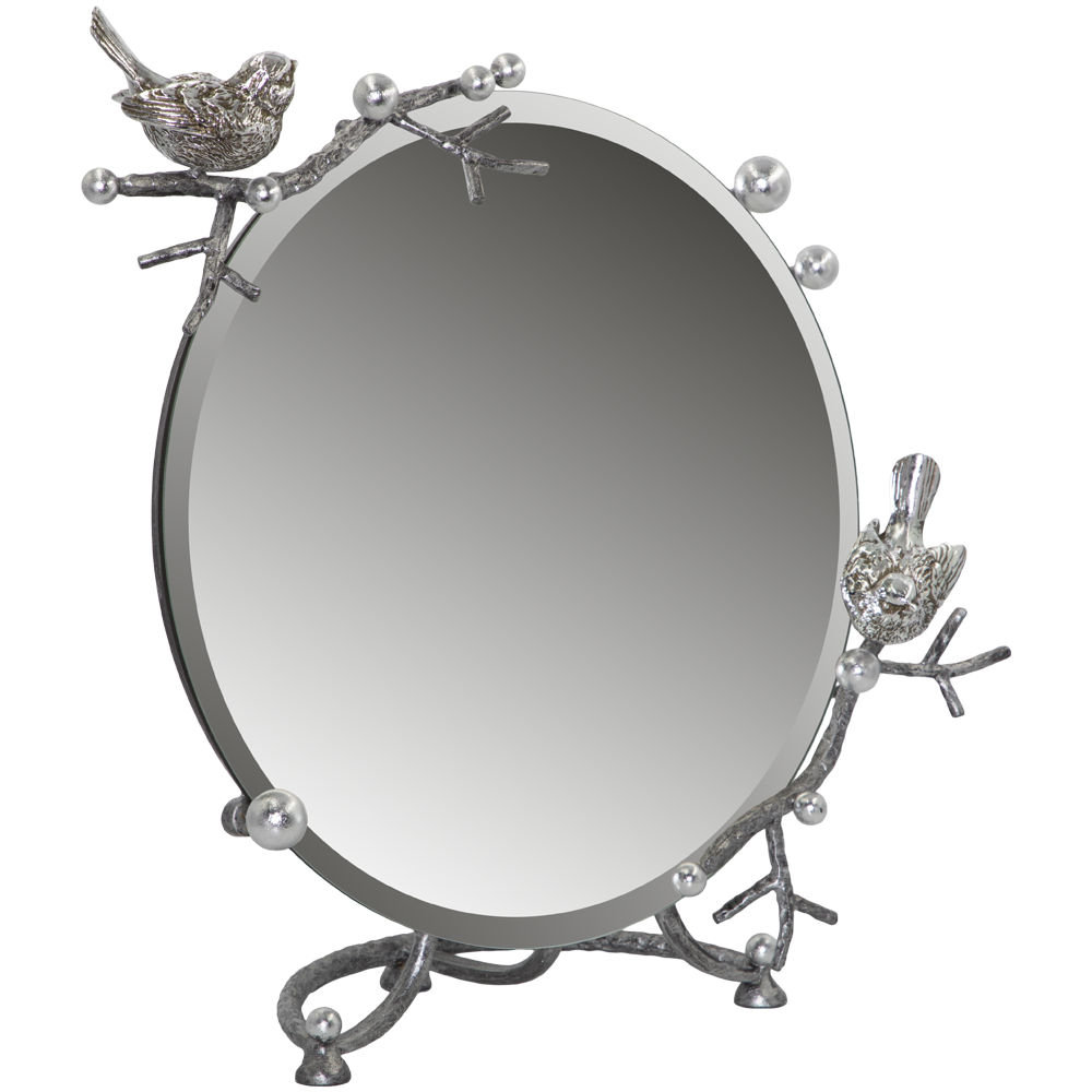 15012,79029 Туалетный столик и зеркало Терра Серебро BOGACHO 4627196590397, 4627196590410 - Вид №6