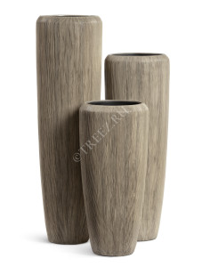 41.3321-06-049-BB-117 Кашпо  Effectory - серия Wow - Высокий конус Design - Капучино Цветочная коллекция