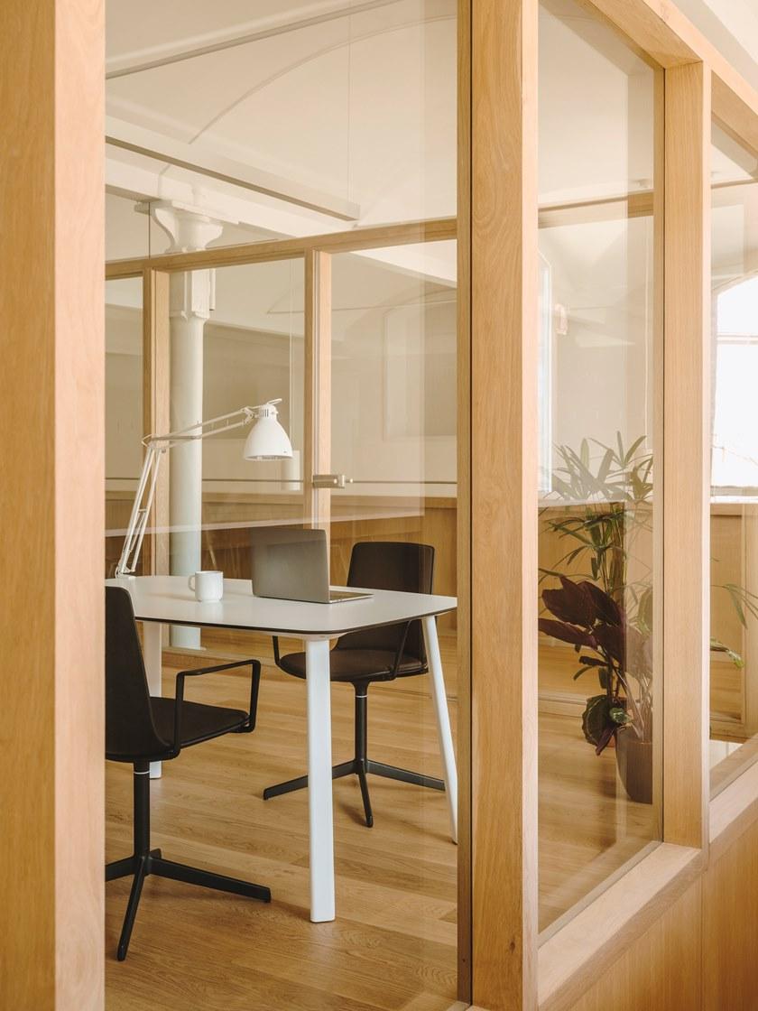 ENEA Прямоугольный деревянный стол Lts system sun-id-1396921 - Вид №8