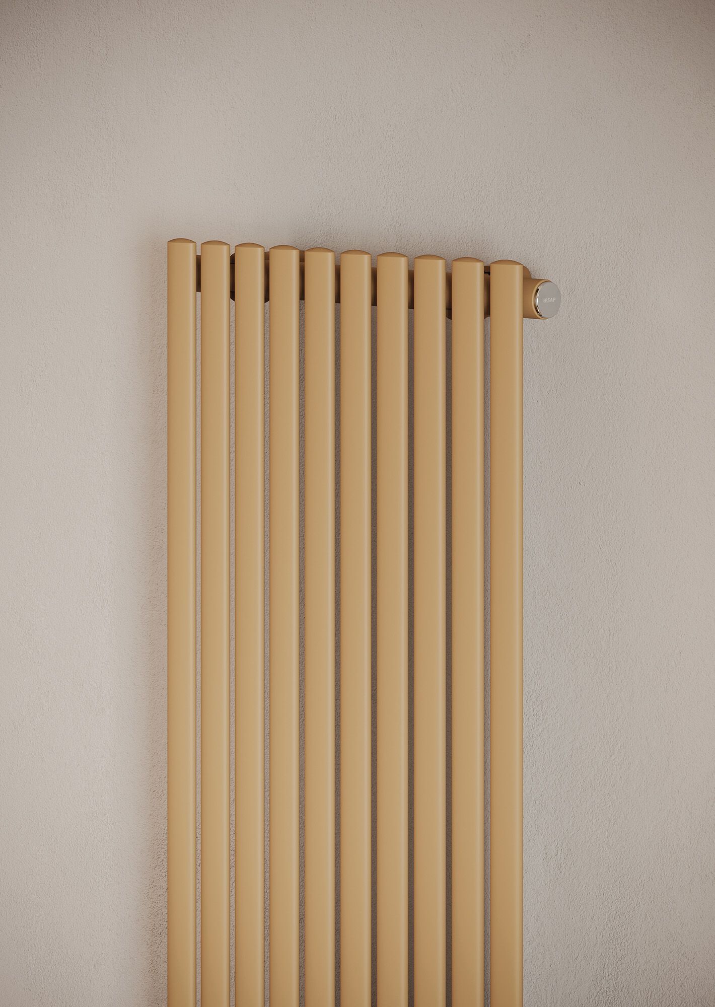 Вертикальный стальной мебельный радиатор с эллиптическими трубчатыми элементами Irsap Ellipsis ARCH-00007206