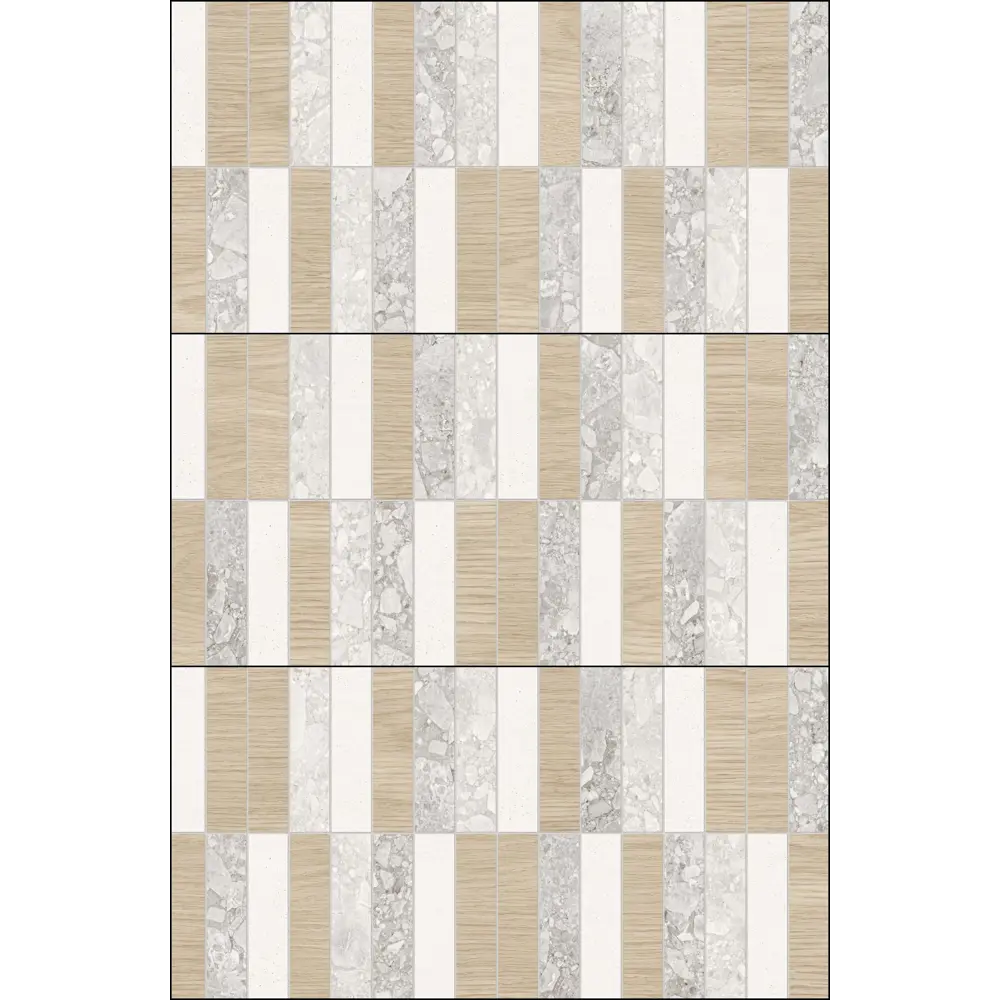 Декор настенный LB Ceramics Спектр 30x60.3 см керамогранит матовый цвет разноцветный STLM-2104275 - Вид №1