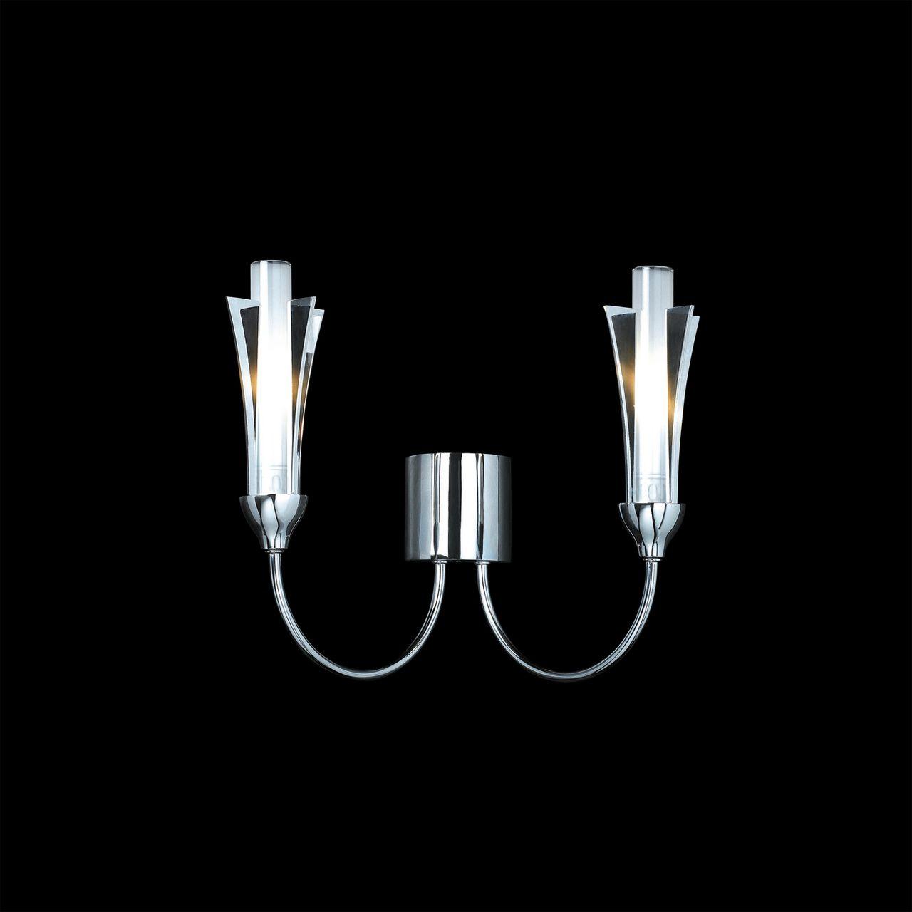 Бра Lightstar Owio 757624 LIGHTSTAR  077095 Прозрачный;хром  - Вид №1