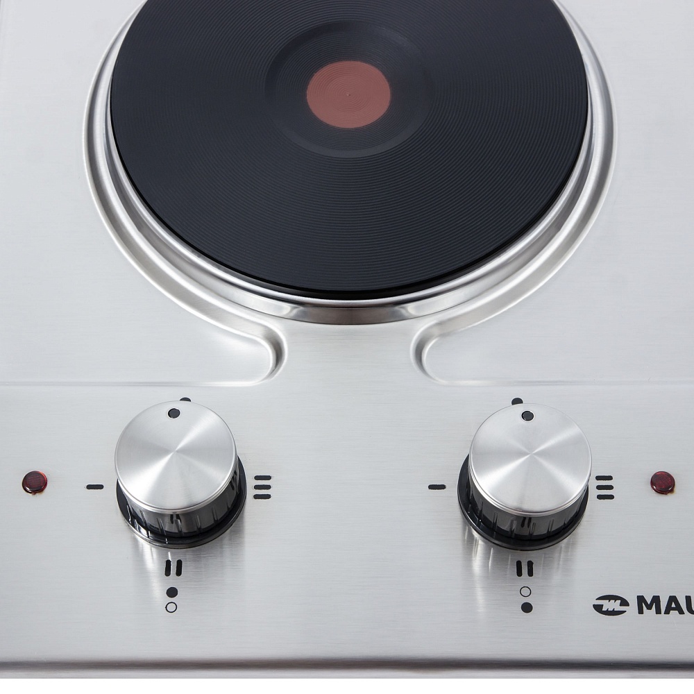 EEHS.32.4S Электрическая панель / домино, • тип: электрическая 30см• тип установки: независимая• управление: фронтальное, переключатели поворотные• нагревательный элемент: конфорка электрическая, 2шт• 4 ножки-опоры (дают вам возможность выбора - использов Santreyd  - Вид №3