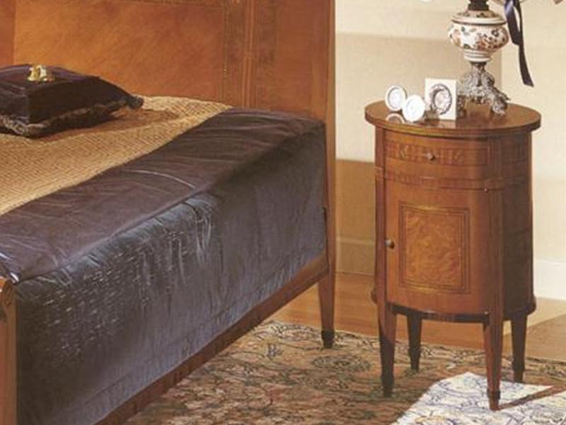 Carpanelli Круглый прикроватный столик с ящиками Aurora sun-id-1360861 - Вид №1