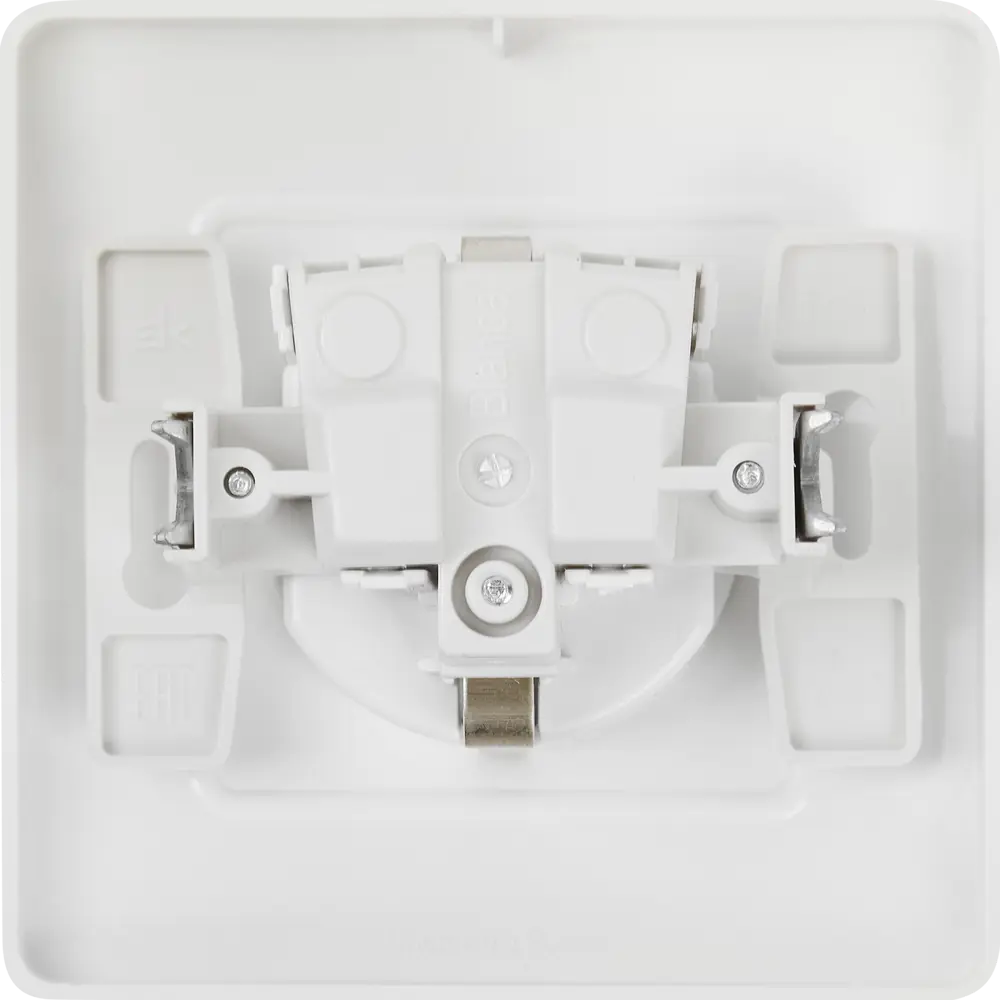 Розетка встраиваемая Systeme Electric Blanca с заземлением со шторками цвет белый STLM-2160464 - Вид №3