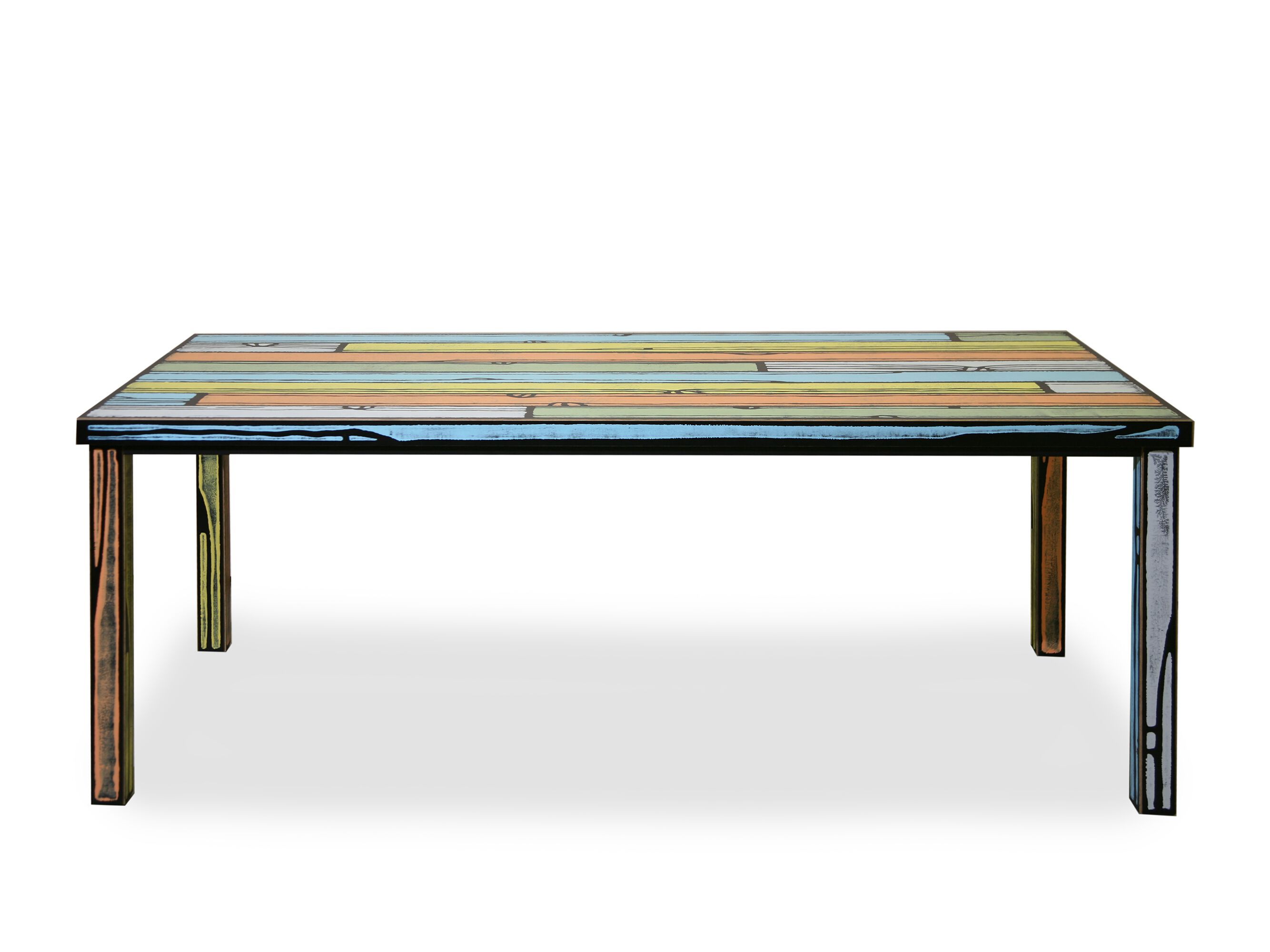 Прямоугольный обеденный стол из фанеры Established&Sons Wrongwoods ARCH-00115080