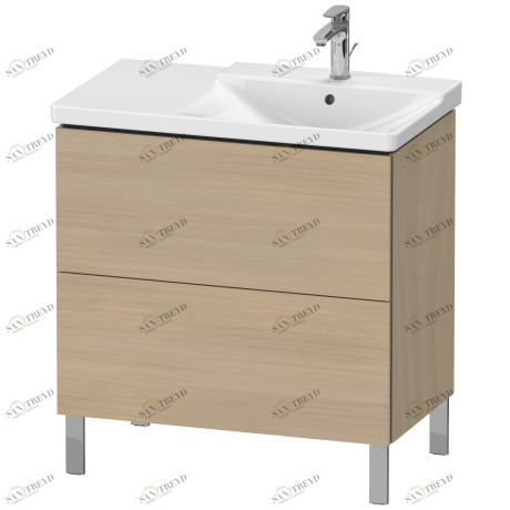 LC660107171 L-Cube Тумбочка напольная Средиземноморский дуб Duravit