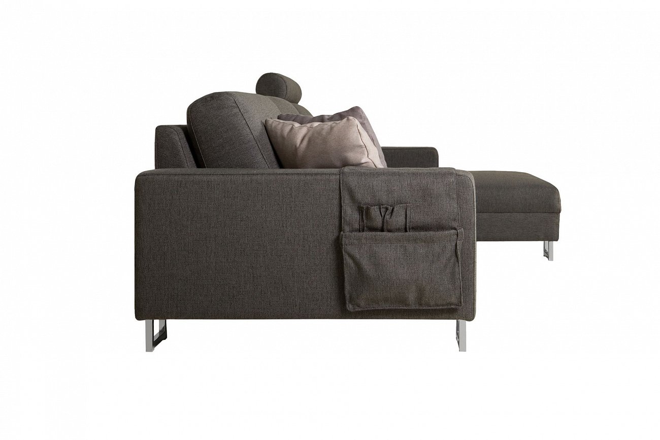 Диван Quattro угловой темно-серый SITS ДИЗАЙНЕРСКИЕ, QUATTRO 192301 Серый  - Вид №3
