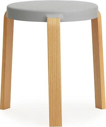602252 Tap Stool Oak / Grey Normann Copenhagen  - Вид №1