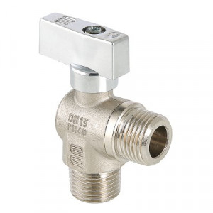 S.041.04 Кран бытовой шаровой угловой Valtec 1/2"х1/2"