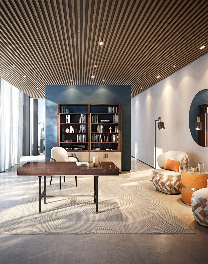 Capital Collection Прямоугольный деревянный стол с ящиками sun-id-1471836 - Вид №4