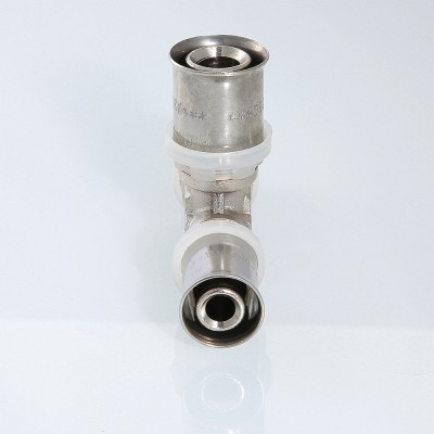 VTm.231.N.262026 Пресс-фитинг – тройник Valtec 26 х 20 х 26 мм  - Вид №2