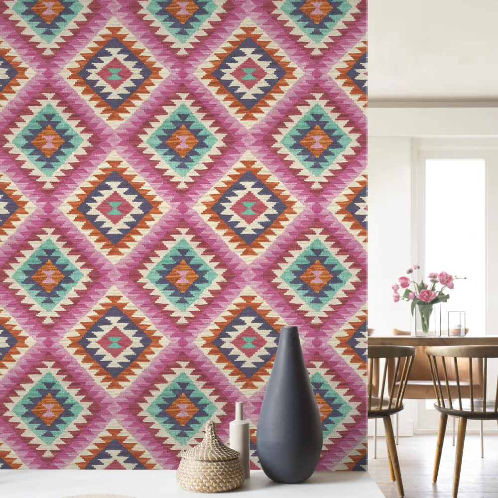 Обои флизелиновые Rasch Barbara Home Collection красные 0.53 м 527445 STLM-2179573 - Вид №3