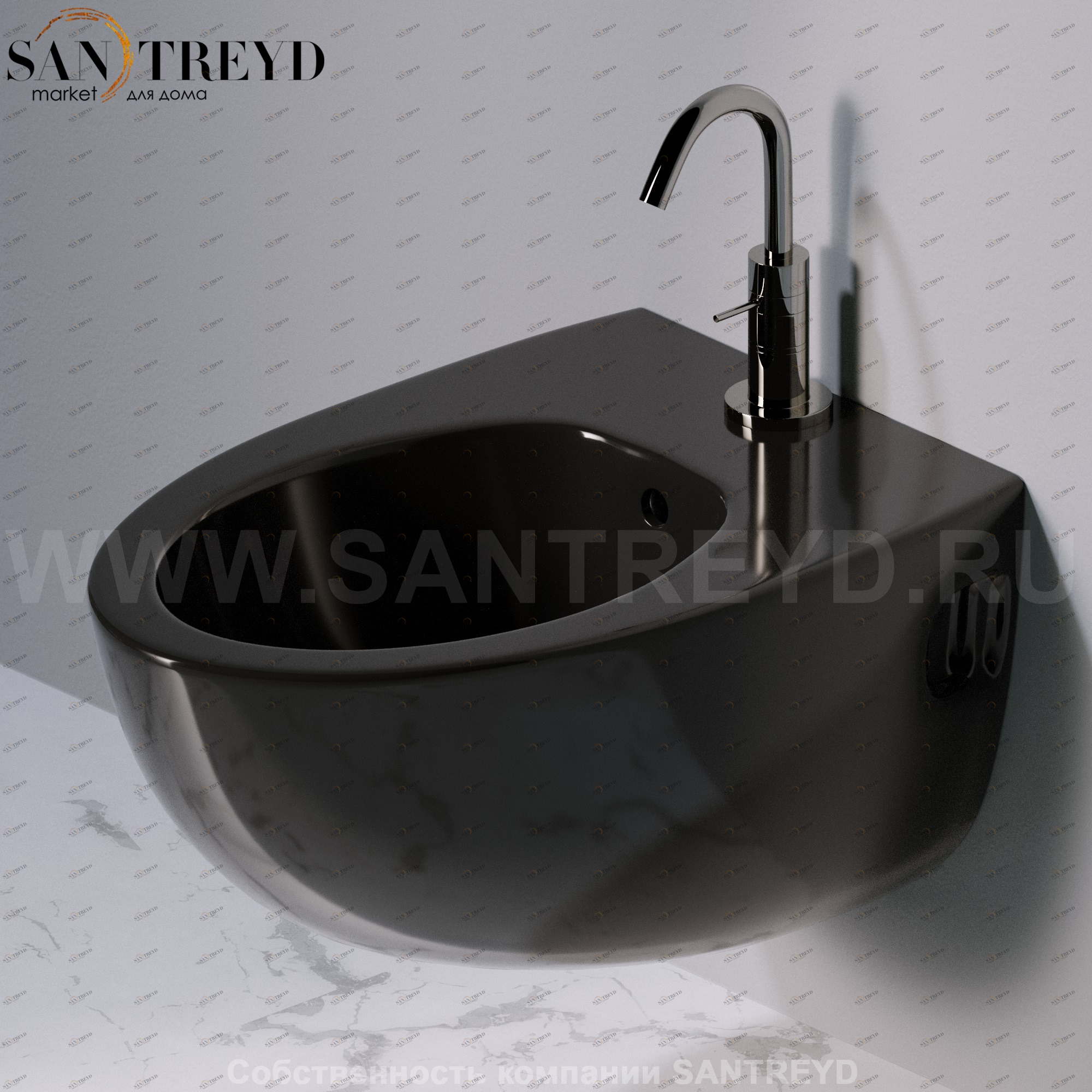 S512104 Биде подвесное OVAL A. e T. Italia AeT ITALIA