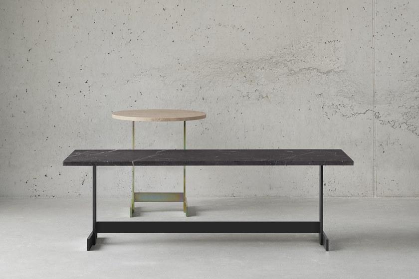 e15 Круглый журнальный столик из натурального камня sun-id-1364314 - Вид №2