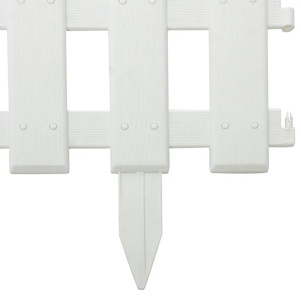 Ограждение «Палисадник» цвет белый 1.9 м Santreyd STLM-2082852 - Вид №3