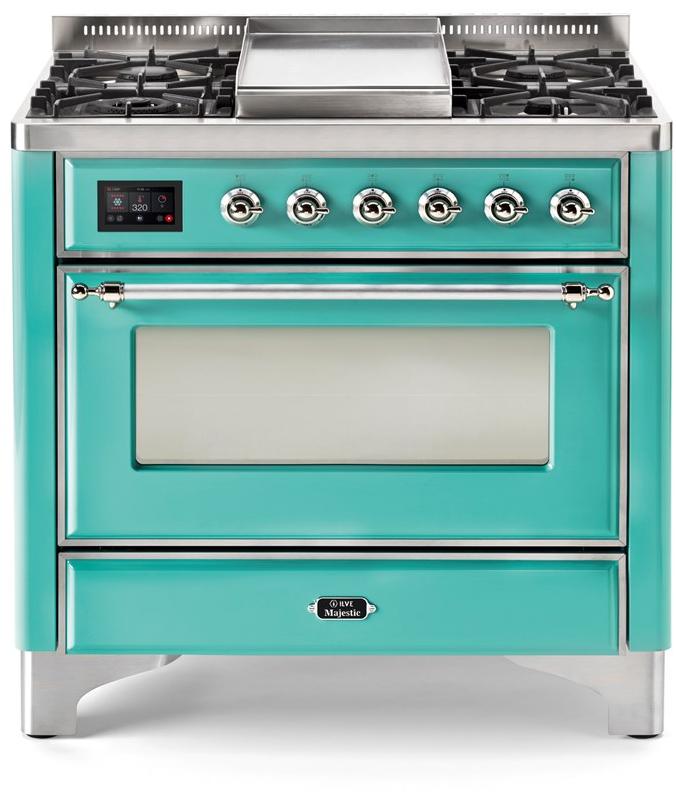 Ilve Отдельностоящая стальная кухня Majestic M09n Santreyd - Вид №5