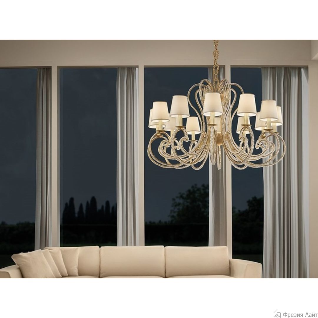 Masiero Cristalis 12 люстра подвесная cristalis12