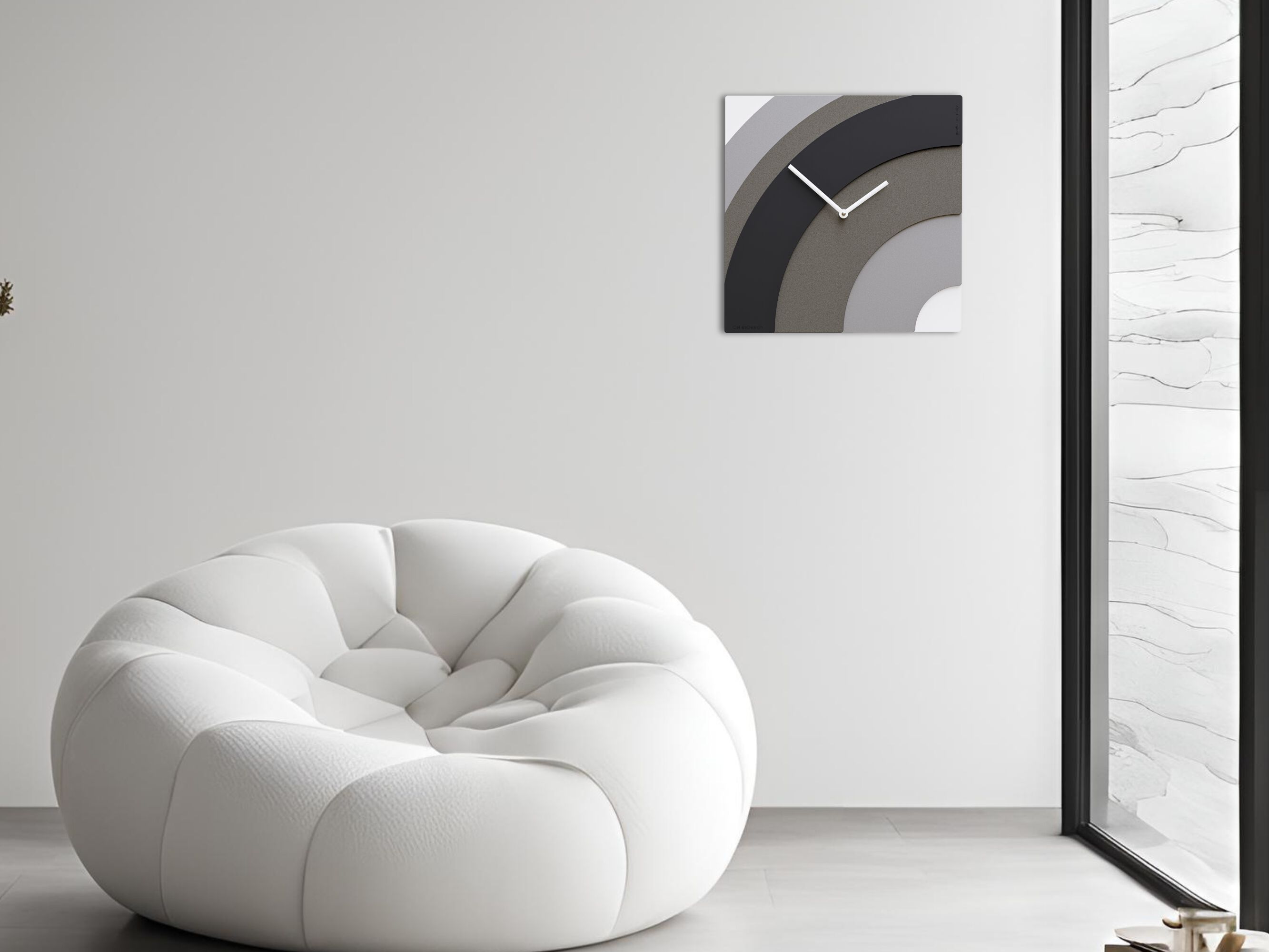 Настенные часы MDF CalleaDesign WAVES ARCH-00087159 - Вид №3