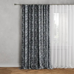 Штора на ленте Verdi 160x280 см цвет серый 89376214 STLM-2175408