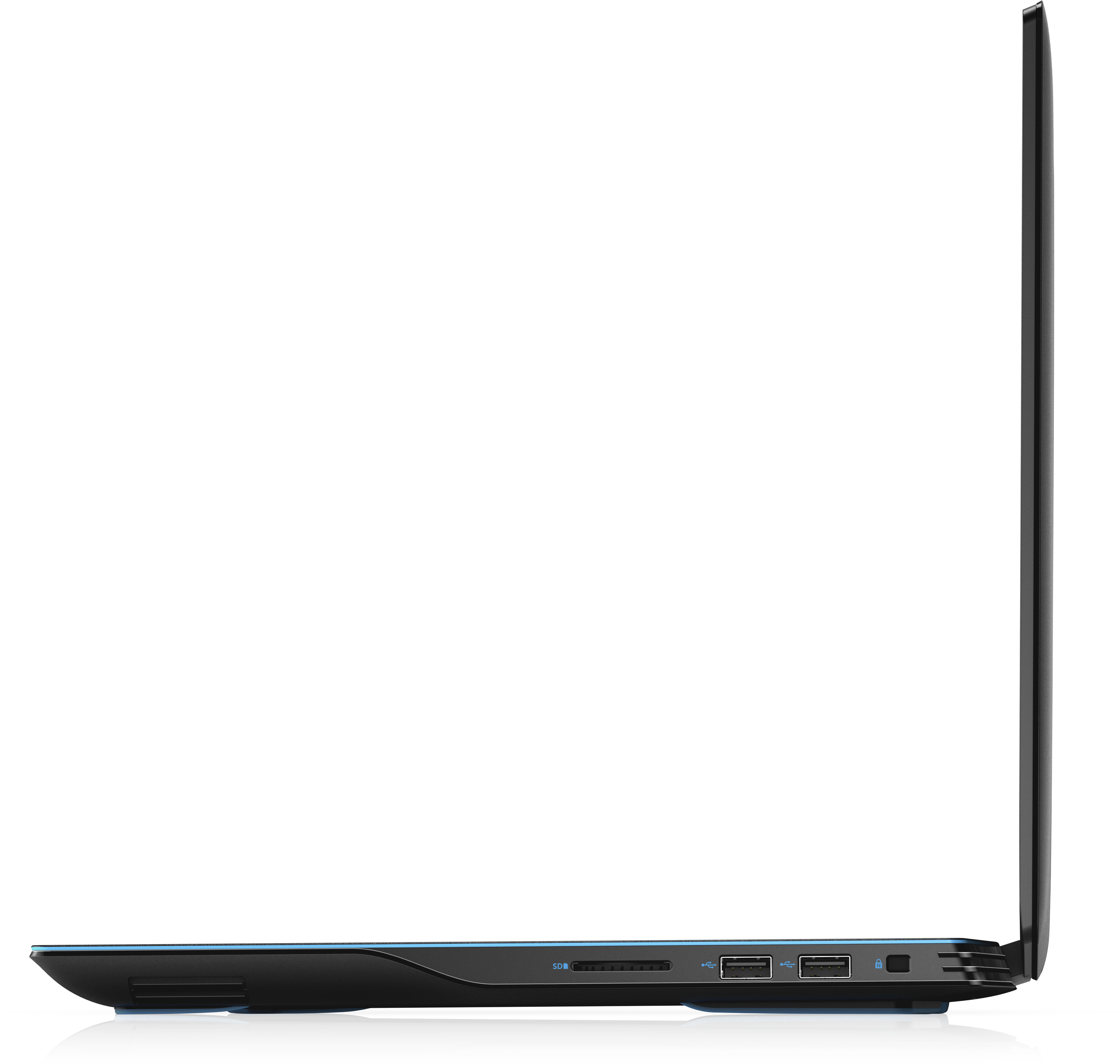 G315-8503 g3-3590 15.6"(1920x1080 (матовый, 144hz) ips)/intel core i7 9750h(2.6ghz)/16384mb/1000+256ssdgb/nodvd/ext:nvidia geforce gtx1660ti(6144mb)/bt/wifi/black/w10 + backlit/fp Dell Santreyd  - Вид №5