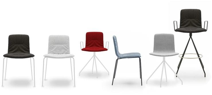 Viccarbe Табурет из ткани с подставкой для ног Klip sun-id-1478171 - Вид №2