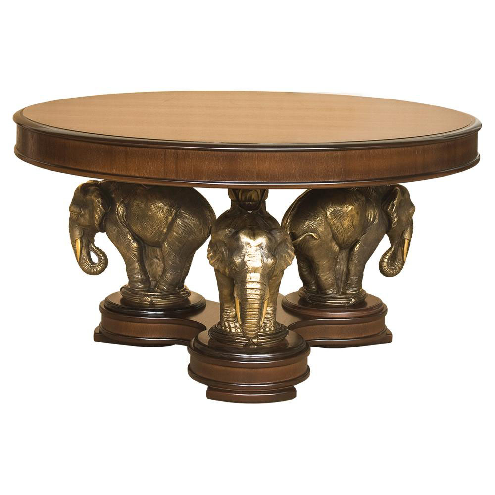 13034/3 Стол Элефант Орех BOGACHO 4627138231159