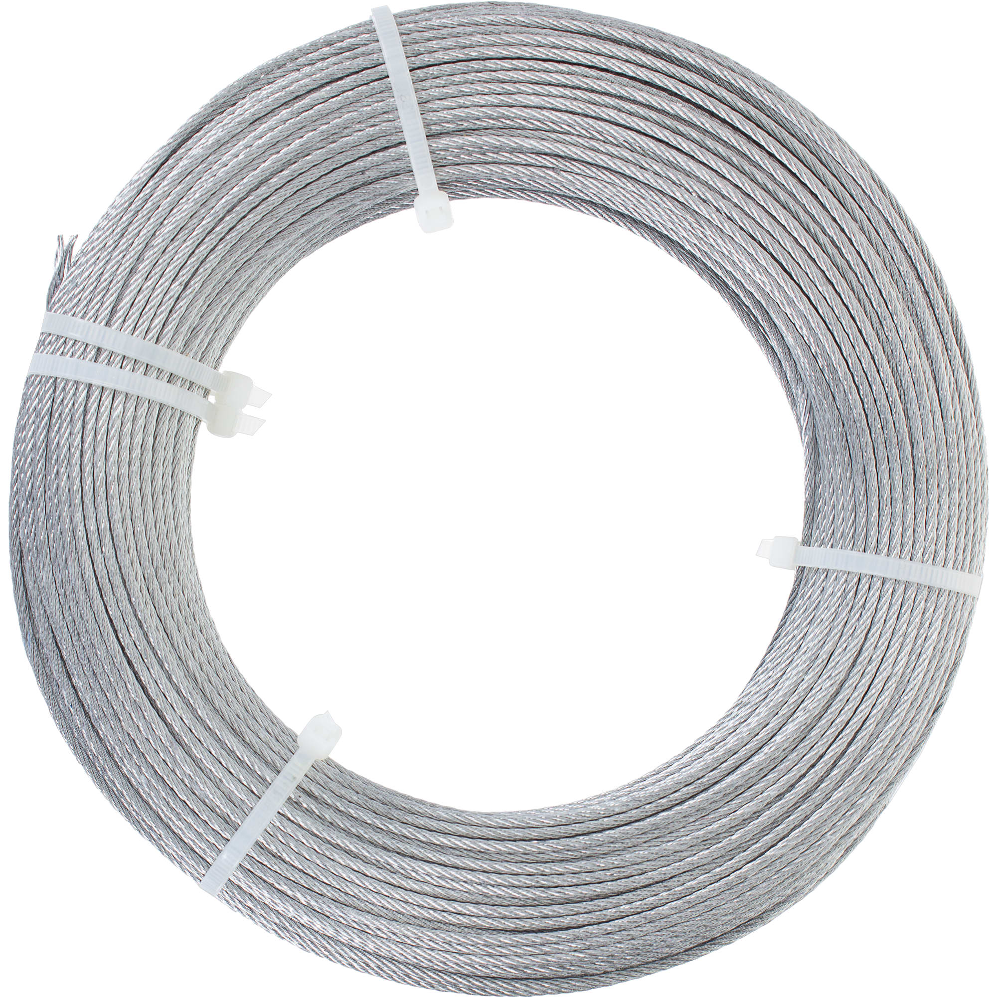 15956056 Трос стальной DIN 3055 2 мм 100 м, цвет цинк Santreyd  - Вид №2