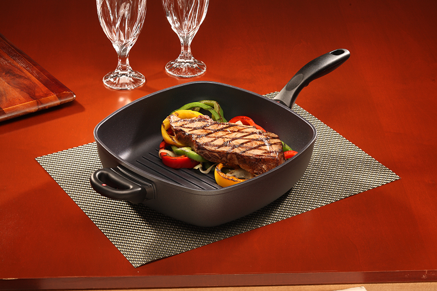 Сковорода-гриль индукционная Swiss Diamond, глубокая, 28х28 см XD66281I - Вид №2