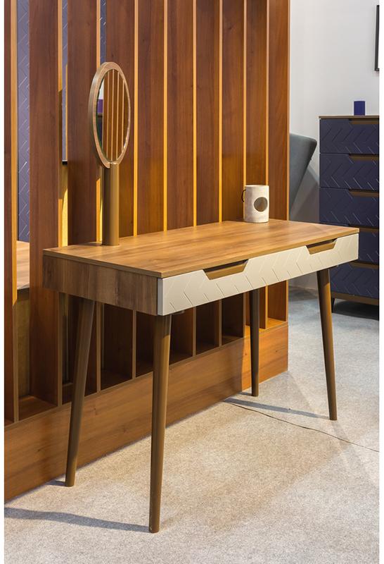 1438 Стол туалетный Сканди Грей R-HOME 4003454h_Грей + 400345h_Грей - Вид №1