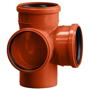 Крестовина наружная Политэк двухплоскостная 87° 110 мм