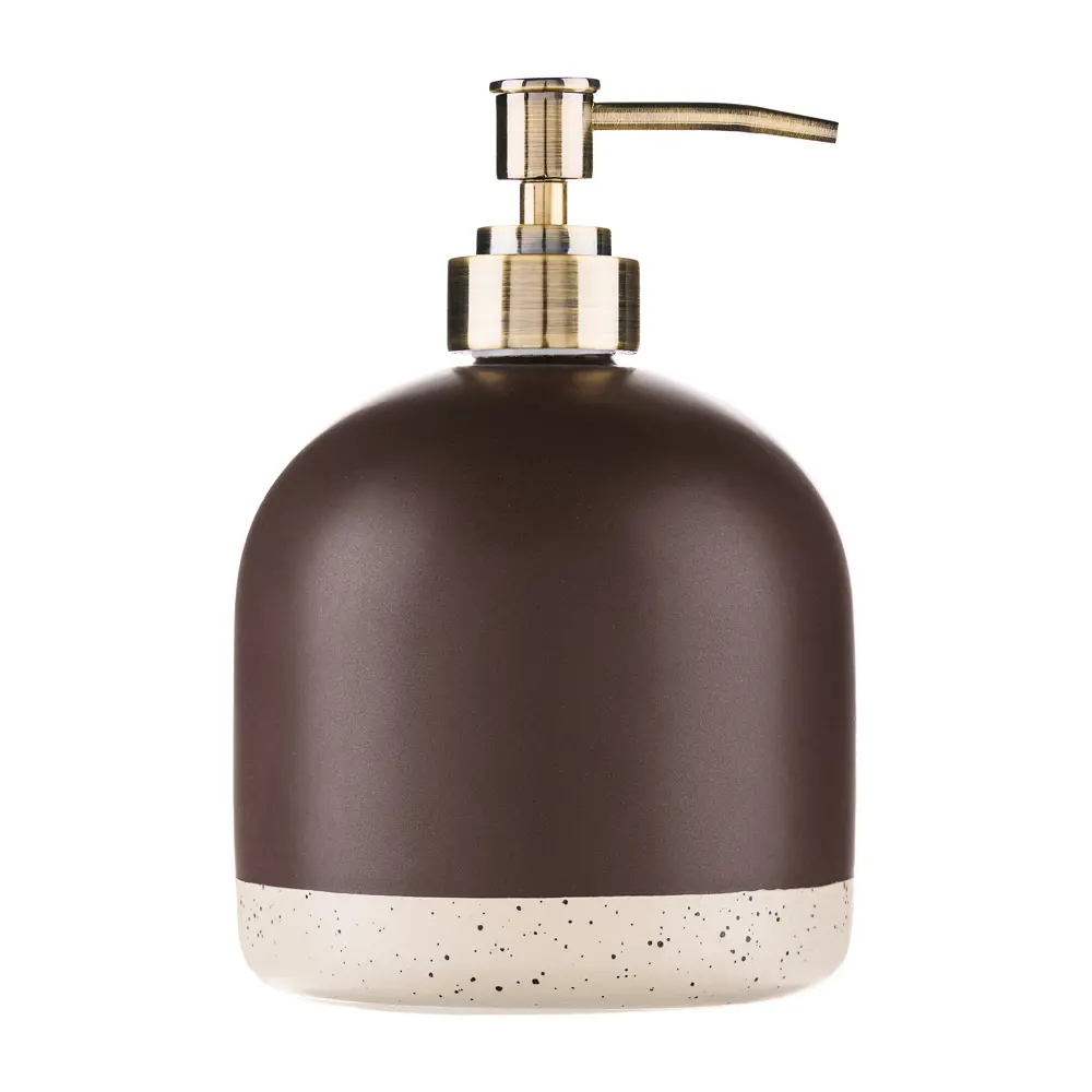 Дозатор для жидкого мыла Moroshka Naturel цвет коричневый/бежевый STLM-2210919 - Вид №1