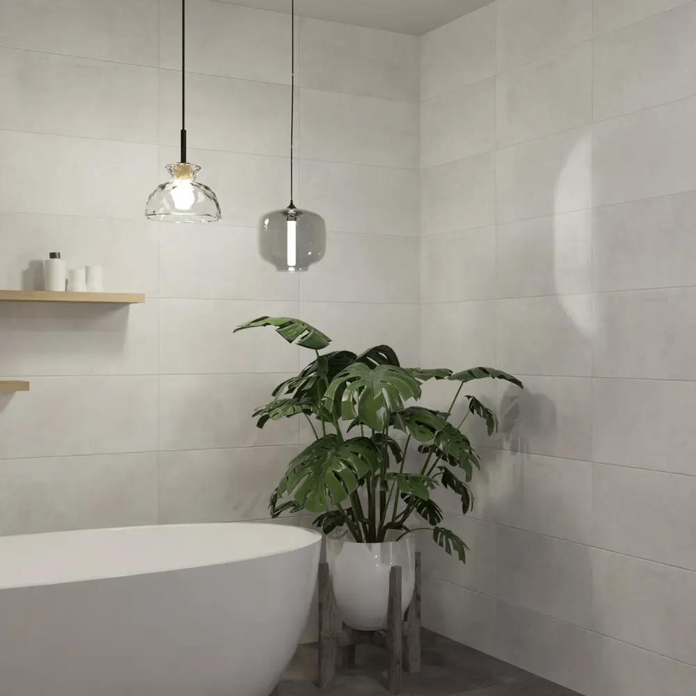 Настенная плитка Axima Тоскана 30x60 см 1.62 м² матовая цвет светло-серый 89451812 STLM-2185386